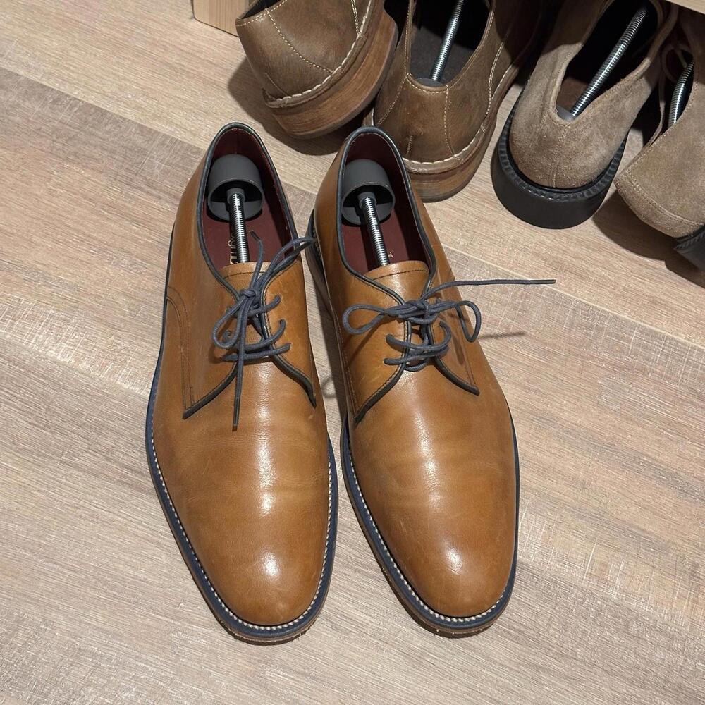 Loake Design Calf Tan Drake Men’s 9 Goodyear Welted